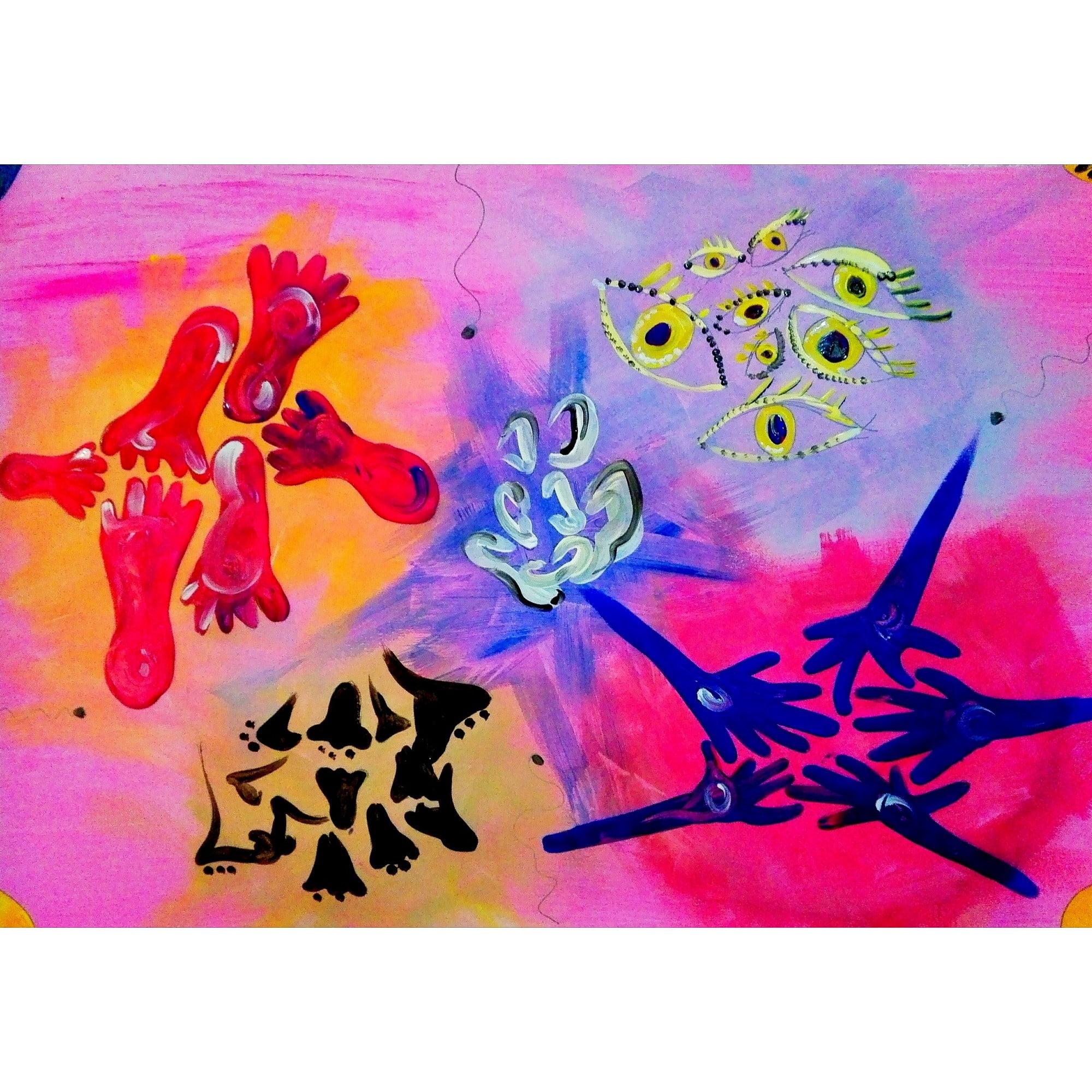 Arteterapia Sibilla Tugnoli Arteterapeuta a Milano - Cinque sensi meno uno