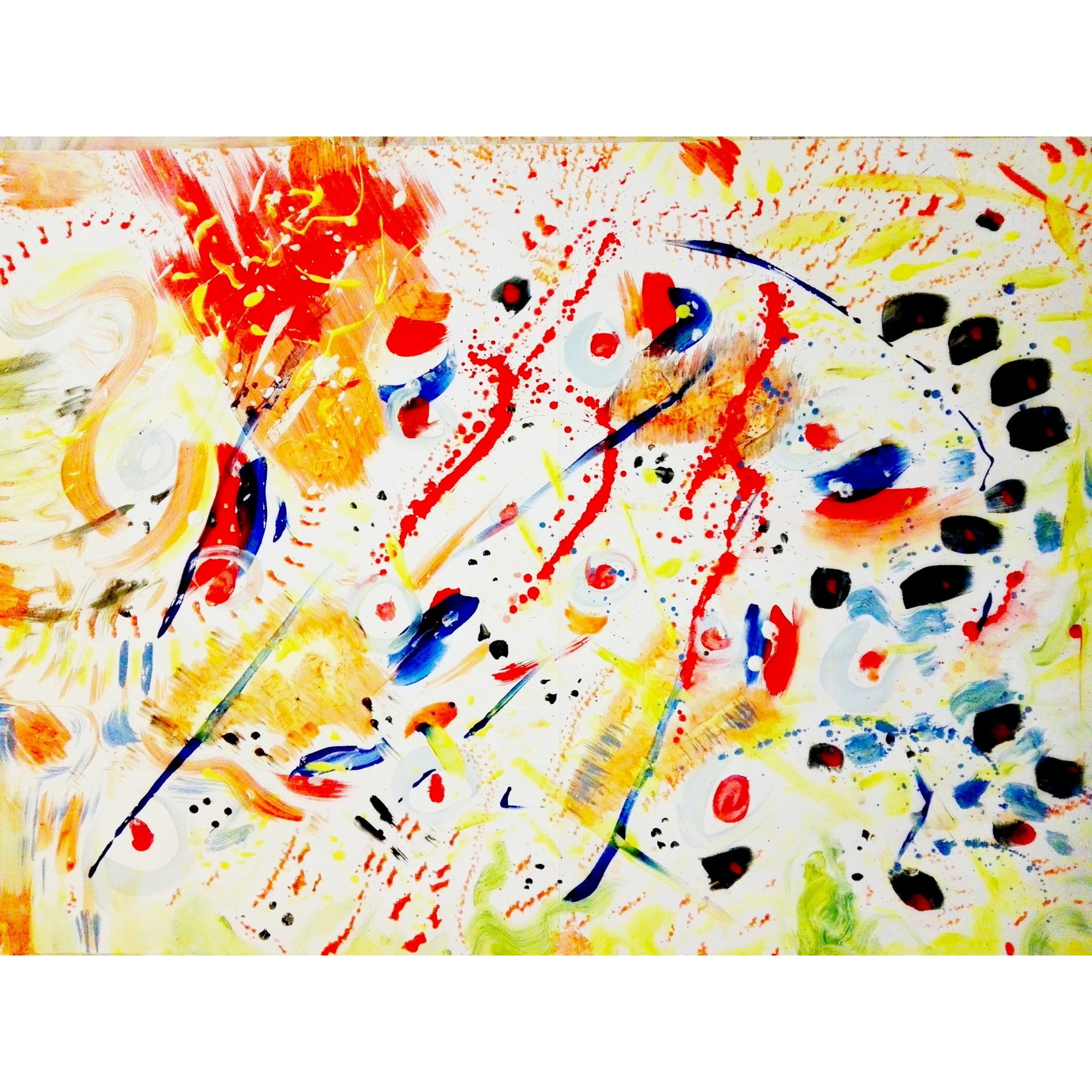 Arteterapia Sibilla Tugnoli Arteterapeuta a Milano - Dripping familiare