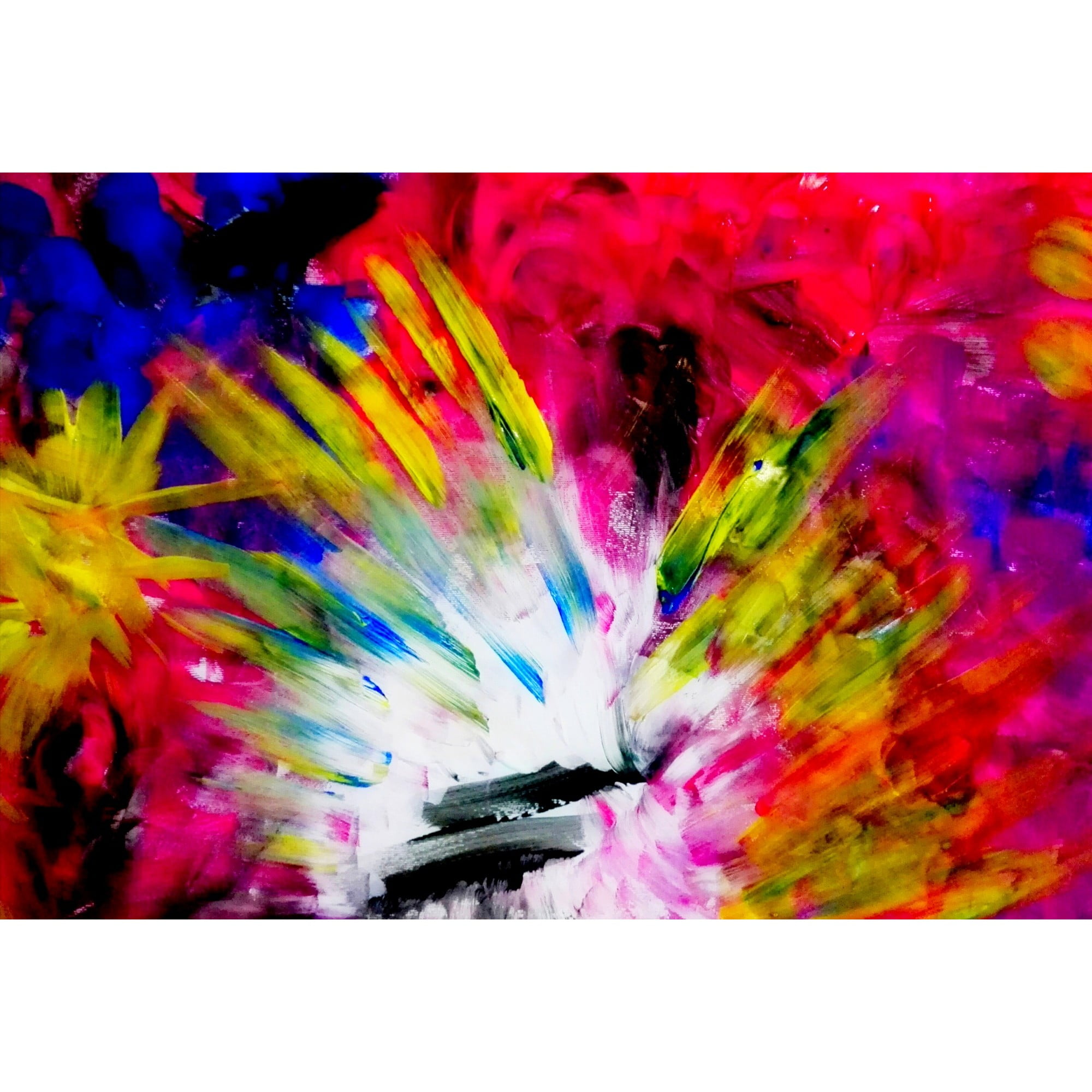 Arteterapia Sibilla Tugnoli Arteterapeuta a Milano - Esplosione dirompente