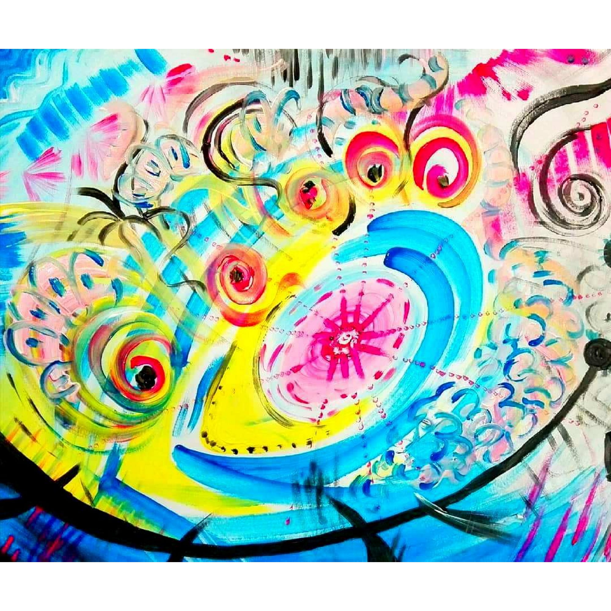 Arteterapia Sibilla Tugnoli Arteterapeuta a Milano - Sistema solare immaginario