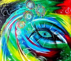 Arteterapia Sibilla Tugnoli Arteterapeuta a Milano - occhio, colori e universi