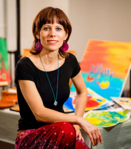 Arteterapia Sibilla Tugnoli Arteterapeuta a Milano - occhio, colori e universi